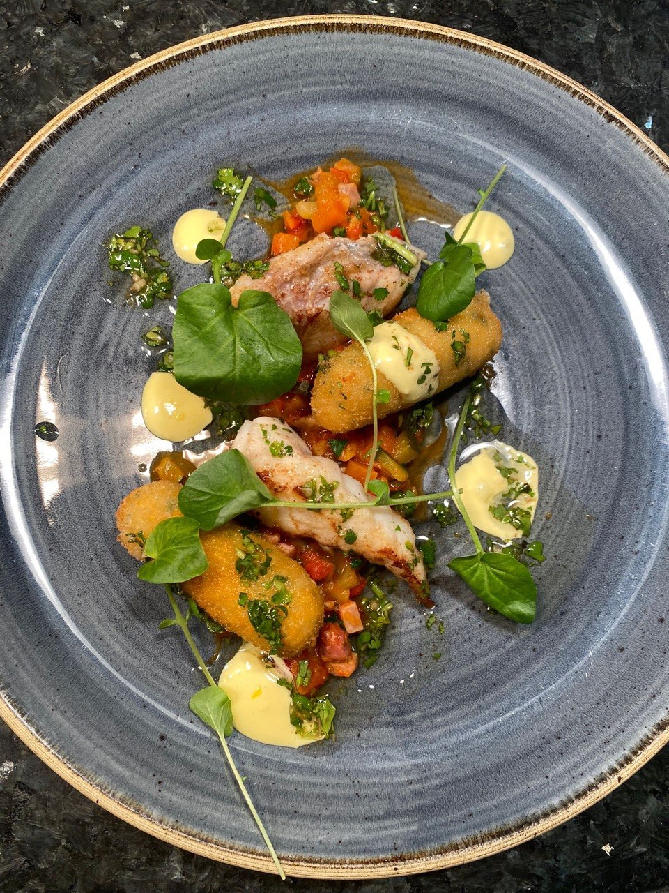 Dish from the kitchen